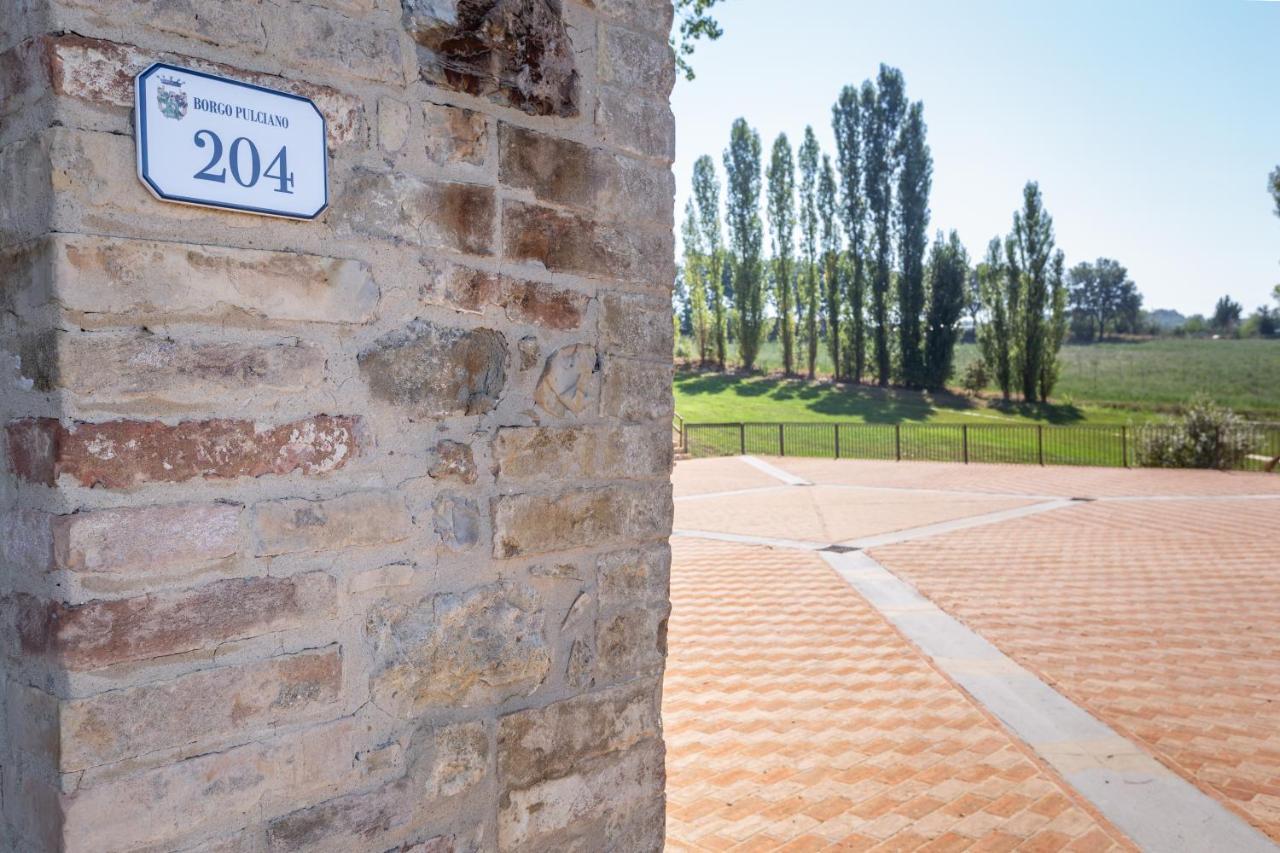 Gh Borgo Pulciano Agriturismo モントーネ エクステリア 写真